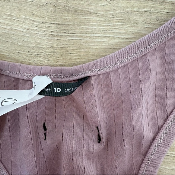 Oiselle Pink Racerback Tank Top - Picture 12 of 12